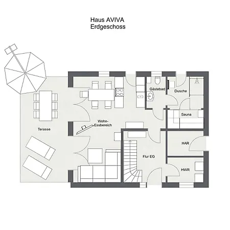 Aviva - Mit Kamin Und Sauna Fuer 4 Personen Holiday home